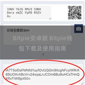 Bitpie安卓版 Bitpie钱包下载及使用指南