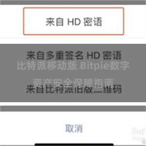 比特派移动版 Bitpie数字资产安全保障指南