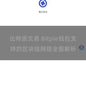 比特派交易 Bitpie钱包支持的区块链网络全面解析