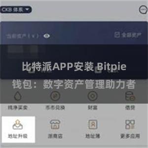 比特派APP安装 Bitpie钱包：数字资产管理助力者