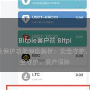 Bitpie客户端 Bitpie钱包隐私保护功能深度解析：安全守护，资产保障