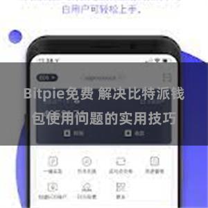 Bitpie免费 解决比特派钱包使用问题的实用技巧