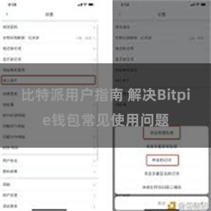 比特派用户指南 解决Bitpie钱包常见使用问题