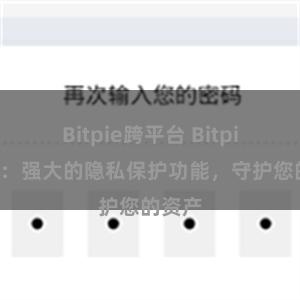 Bitpie跨平台 Bitpie钱包：强大的隐私保护功能，守护您的资产