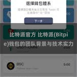 比特派官方 比特派(Bitpie)钱包的团队背景与技术实力