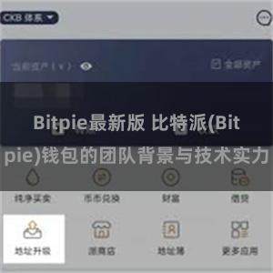 Bitpie最新版 比特派(Bitpie)钱包的团队背景与技术实力