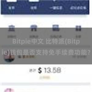 Bitpie中文 比特派(Bitpie)钱包是否支持免手续费功能？