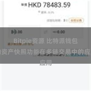 Bitpie资源 比特派钱包的资产快照功能在多链交易中的应用
