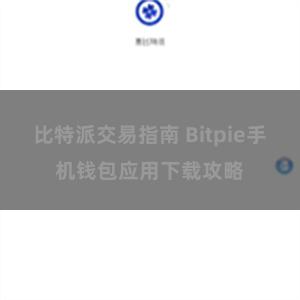 比特派交易指南 Bitpie手机钱包应用下载攻略