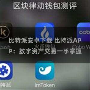 比特派安卓下载 比特派APP：数字资产交易一手掌握